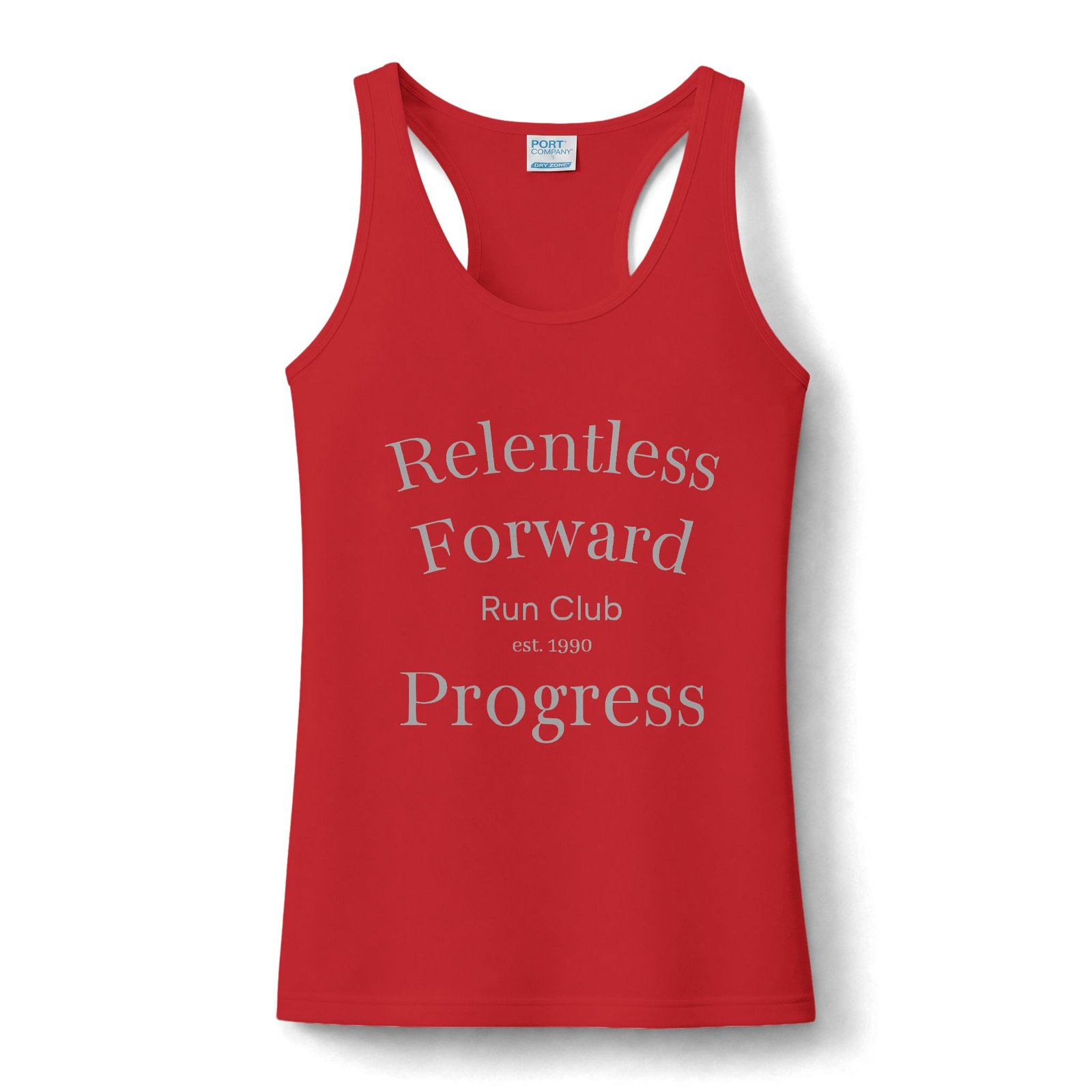 Women’s Performance Tank – “Relentless Forward Progress” Run Club Fitness Tank - Image 5